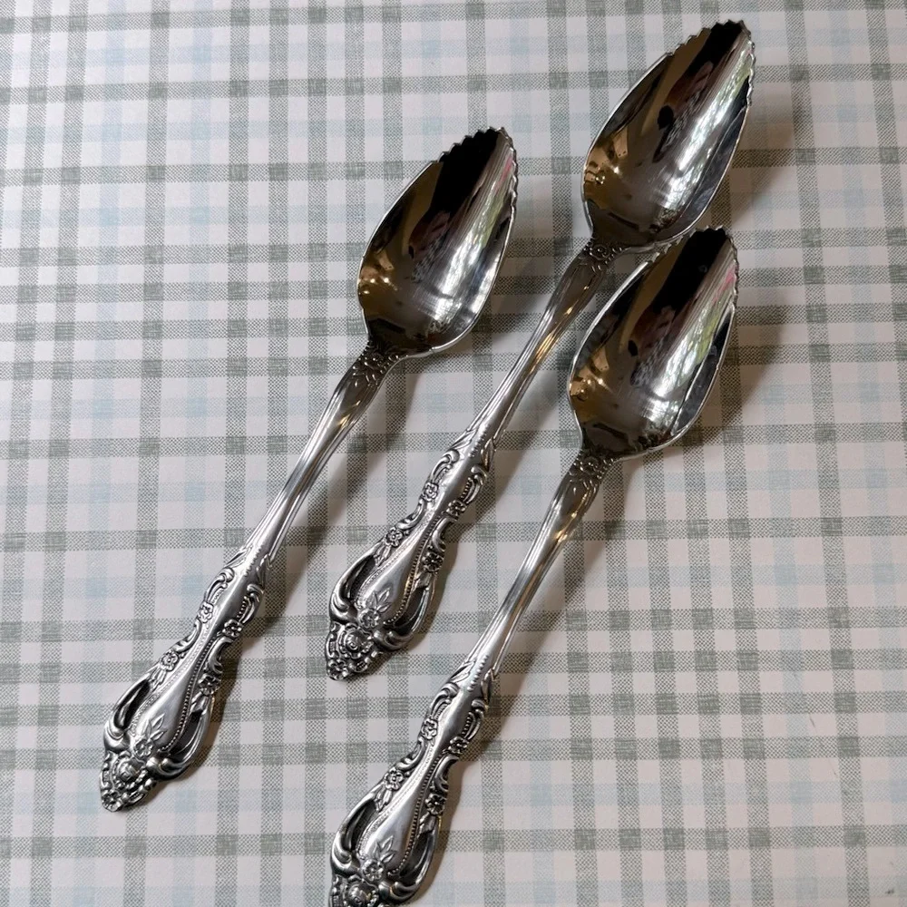 IMPERIAL | stainless steel | 3/ fruit spoons 6”